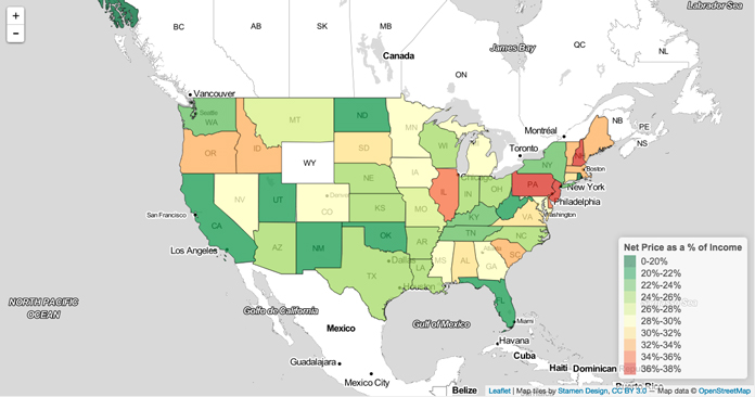 Penn GSE IRHE - State-by-State College Affordability Diagnosis